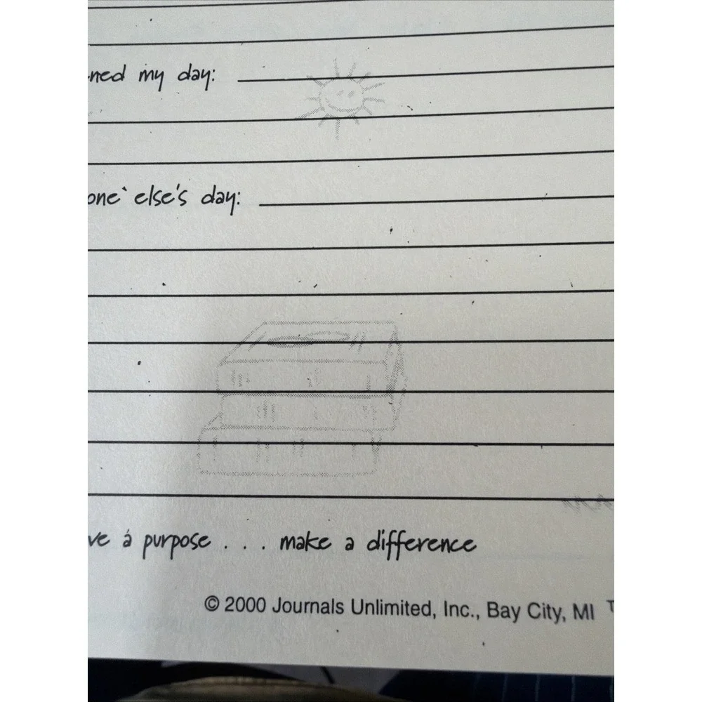 Girls Only A Teen Journal. Write It Down - Memories 2000